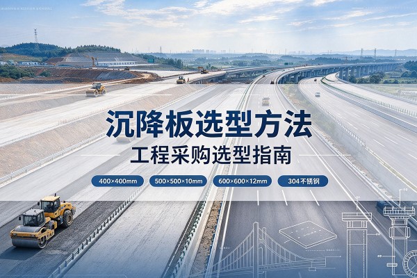 武定沉降板选择方法