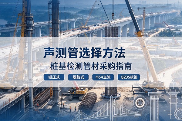 武定声测管选型标准