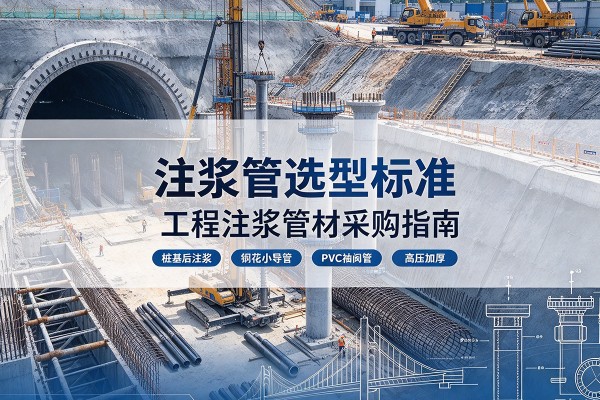 武定注浆管选型标准
