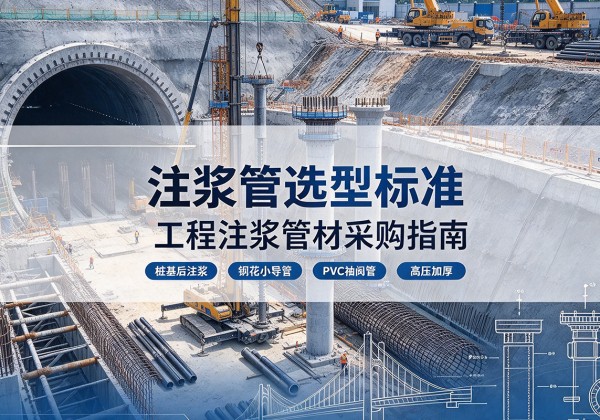 武定注浆管选型标准